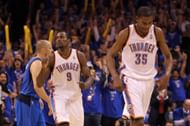 Ibaka and Durant played together for seven years